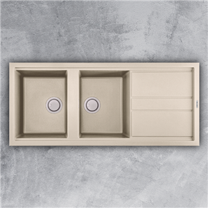 Chậu Đá Bianco K-50062 (Màu Kem – Phủ Nano)